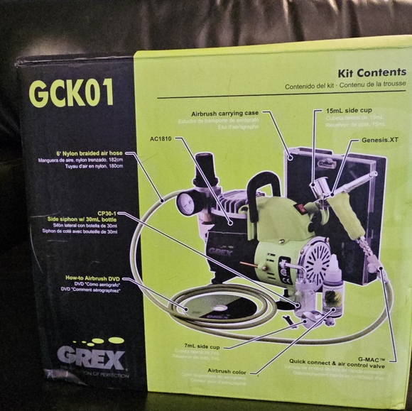 Grex GCK01 Airbrush Combo kit - Picture 4 of 6